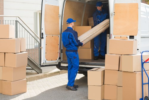 Furniture storage unit in Westkensington with protected household items