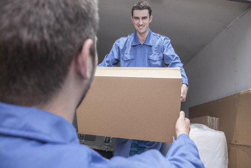 Student storage solutions in Westkensington with packed boxes and luggage