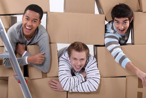 Local Westkensington removals team preparing furniture for transport