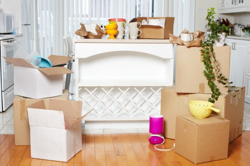 Clean and practical Westkensington storage space for urban organization