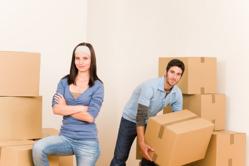 Workspace furniture and equipment prepared for Westkensington office relocation