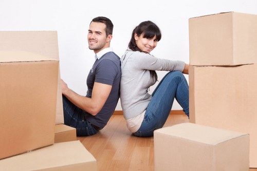 Careful handling of IT and office furniture during a Westkensington move